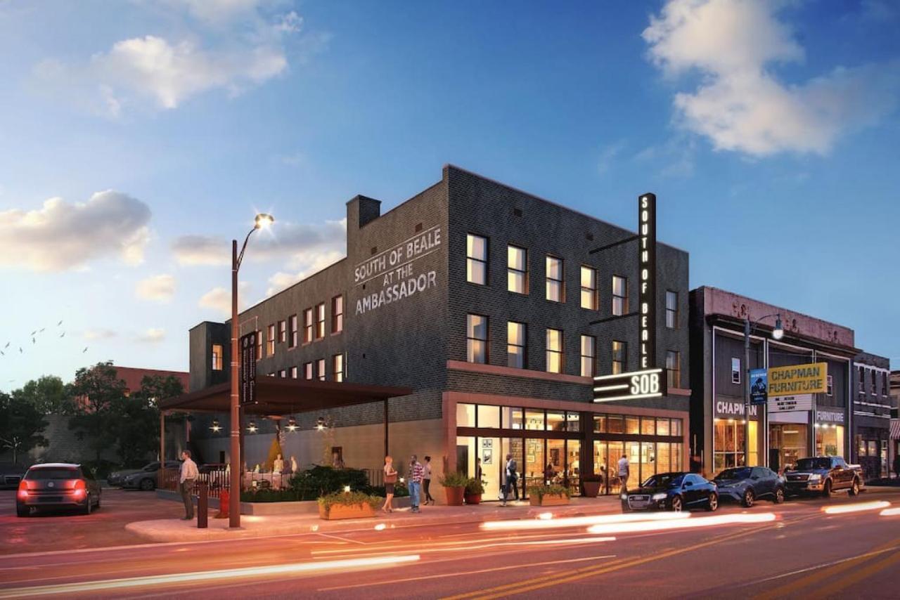 Historic Revival Downtown Apartment Memphis Exterior foto